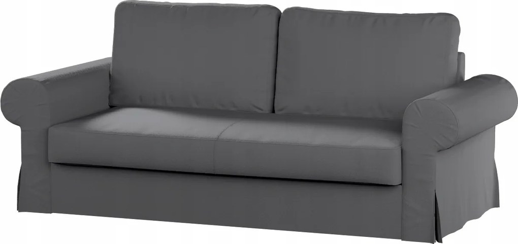 Backabro 3 személyes összecsukható kanapé huzat Ikea sötétszürke bukla