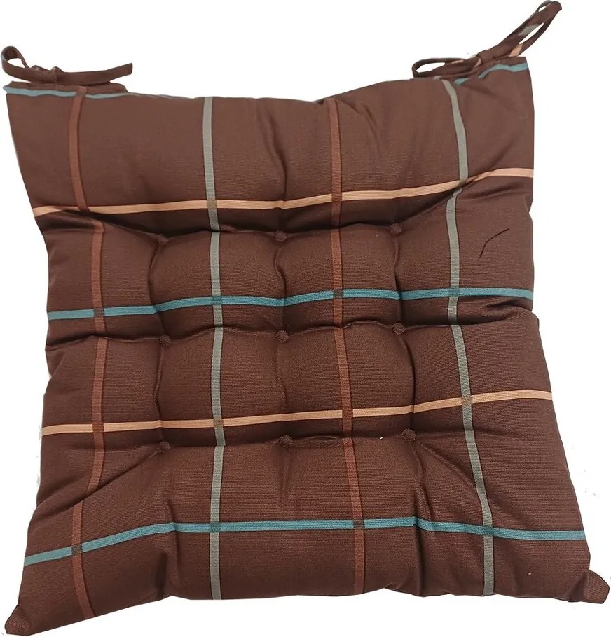 Ülőpárna ERLA BROWN 45x45 cm