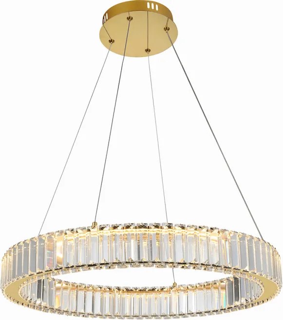 AZZARDO 5788 SPARK Kristály Függesztett Lámpa LED IP20