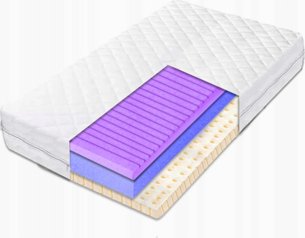 Matrac 180x190 relaxáló hr latex matrac 22cm kemény rezgéscsillapítás H3