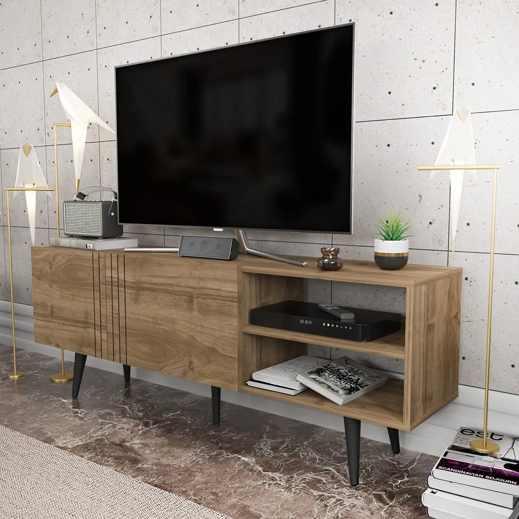 TV szekrény Ronas - Walnut