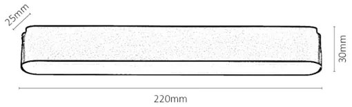 Rabalux 70112-LED Mennyezeti lámpa 1 fázisú sínrendszerhez LiTrack LED/12W/24V  22 cm
