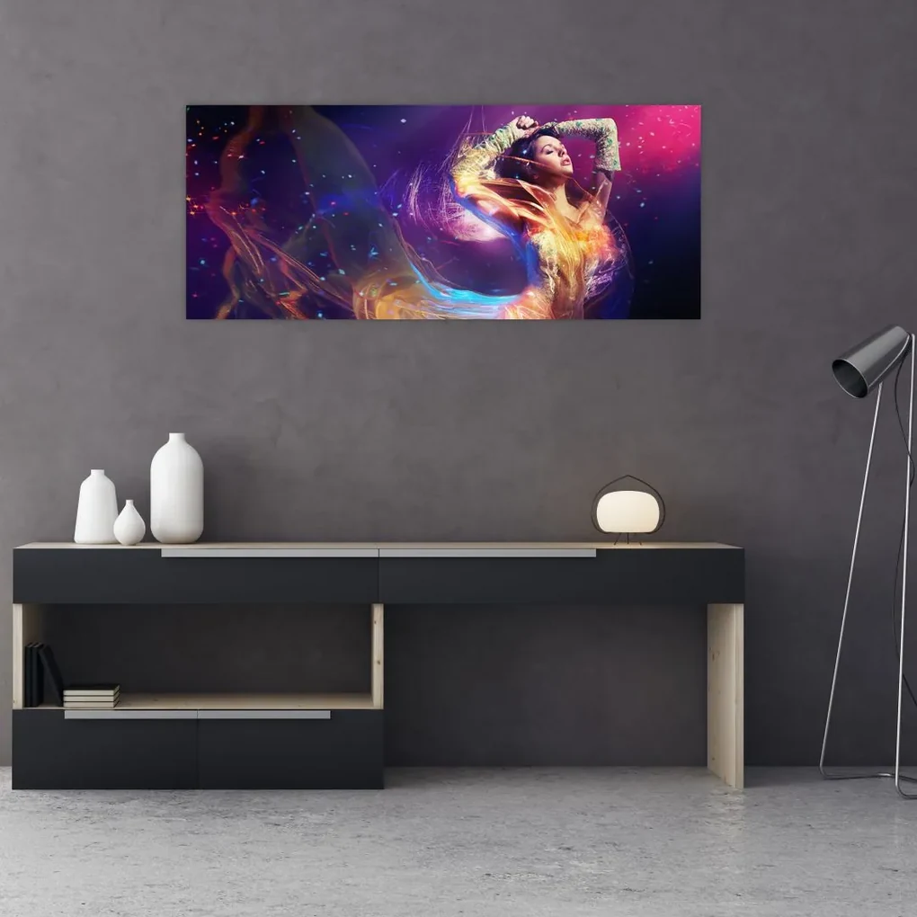 Kép - misztikus nők (120x50 cm)