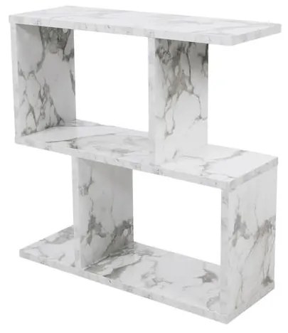 Kis asztal Life - Fehér, Marble