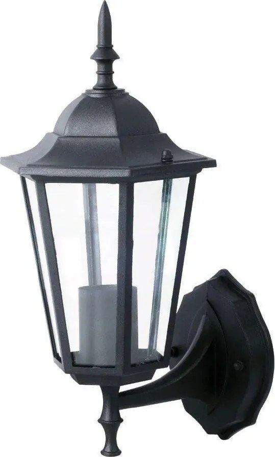 Kerti fali lámpa V-tac E27 fekete matt IP44 VT-749 V-tac