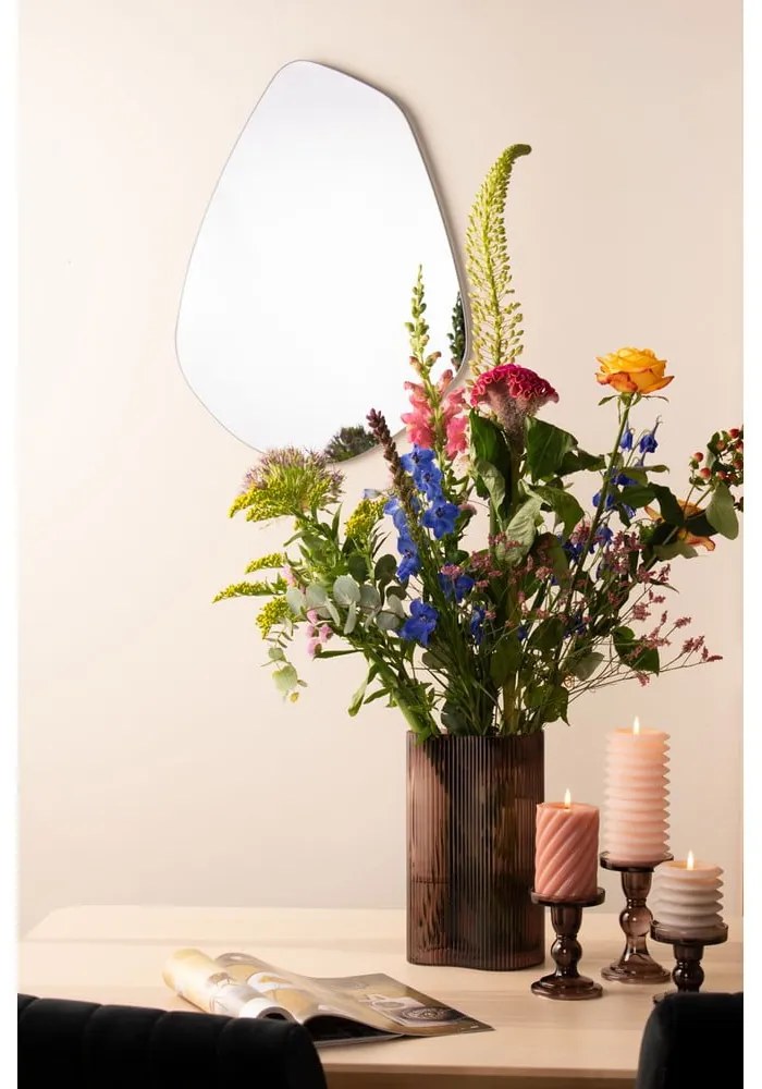 Art barna üveg gyertyatartó - PT LIVING