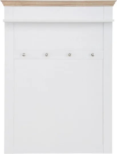 Bruce fehér fali fogas, tölgy dekor - Støraa