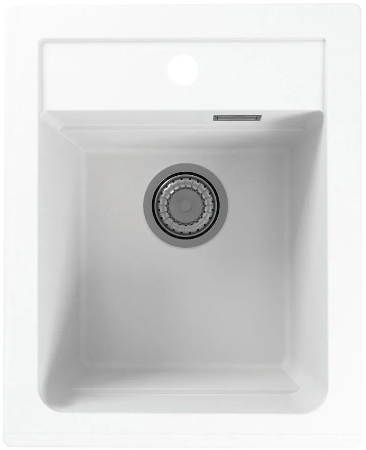 ALVEUS 1139079 - Mosogató ATROX 50x40 cm gránit/fehér