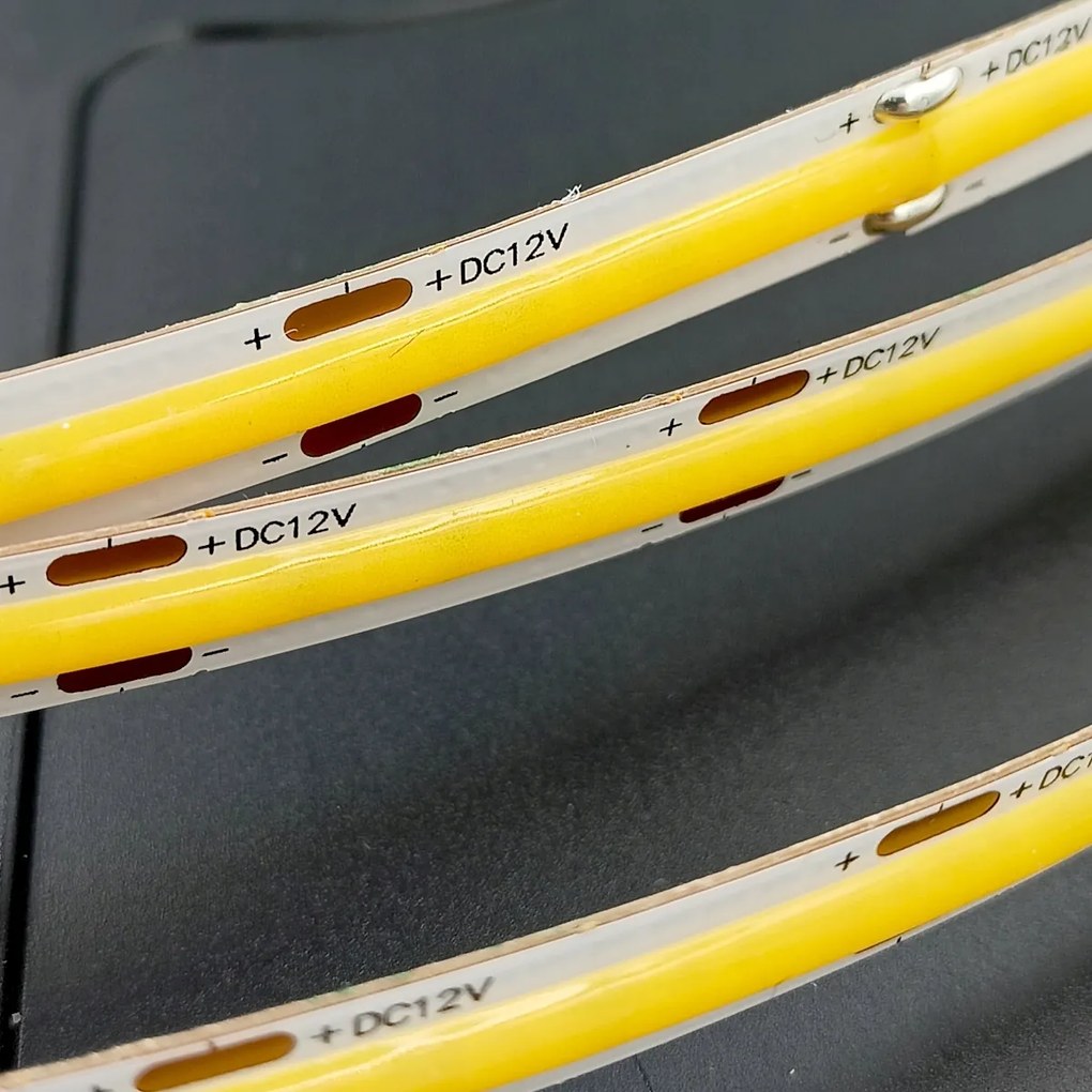 Cob Led szalag 12V 6000K 480 LED/m 9W/m IP20 8 mm Profi