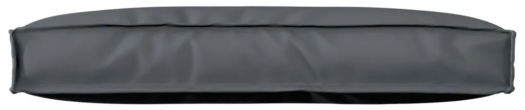 Raklap párna háttámlához Antracit 80 x 40 x 12 cm Oxford szövet