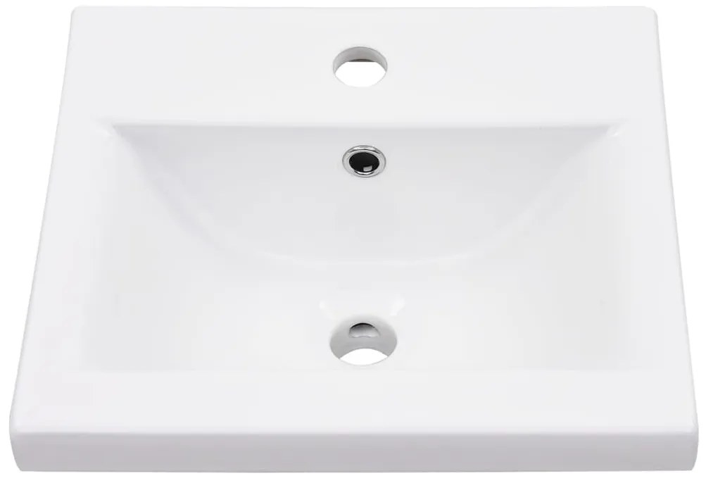 fehér vas fürdőszobai mosdókagylóváz beépített mosdóval