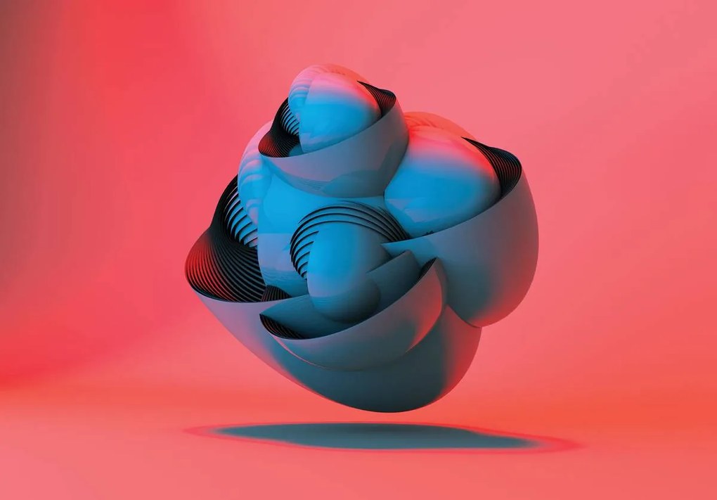 Fotótapéta - 3D objektum (152,5x104 cm)