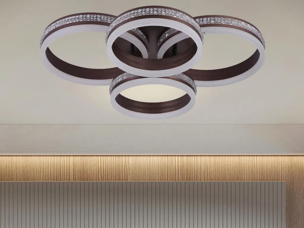 NEDES J3354-BR Modern LED Mennyezeti Lámpa IP20