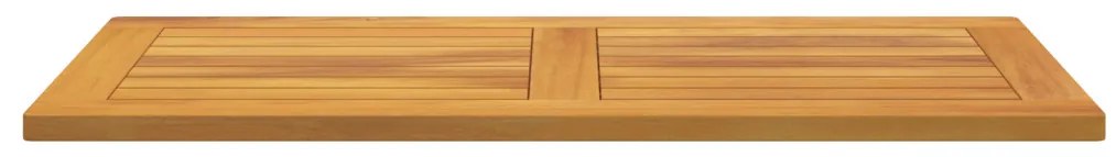 Asztallap 90x45x2,2 cm Négyszögletes Tömör Fa Akác