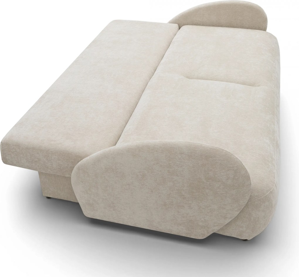 Dinel ágyazható kanapé - világos bézs chenille Vibe 06