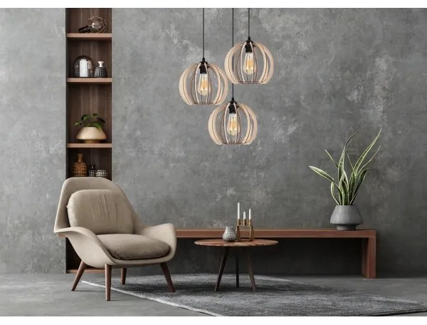 Csillár zsinóron DORO 3xE27/60W/230V