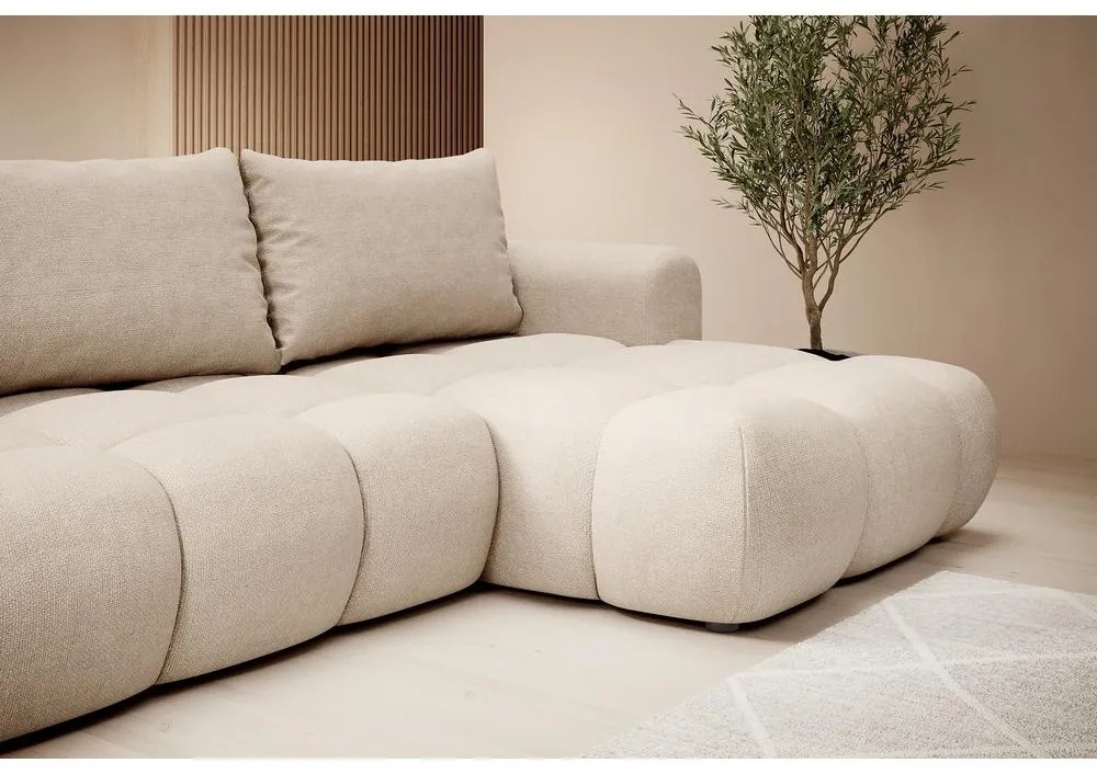 Sarokkanapé Ombre (J) (bézs + fekete) . 1099484