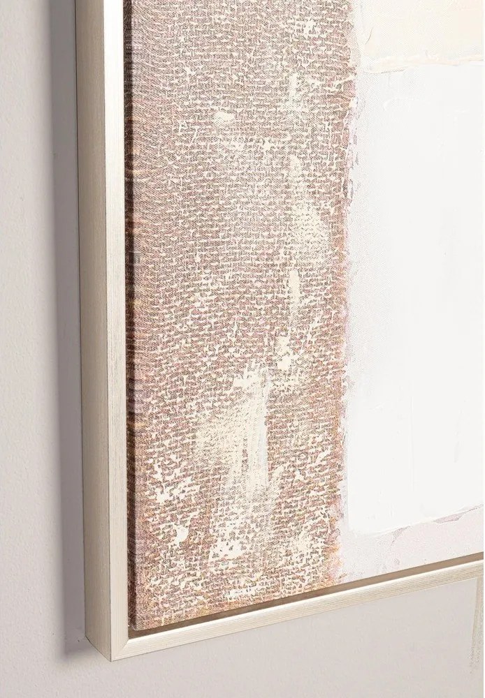 Nyomtatott-kézzel festett részletekkel keretezett-vászon kép 80x120 cm Meldert – Yes Everyday