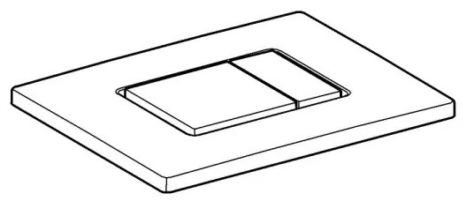GROHE 38732DL0 - Öblítő nyomólap SKATE COSMOPOLITAN 156 × 197 mm rézszínű