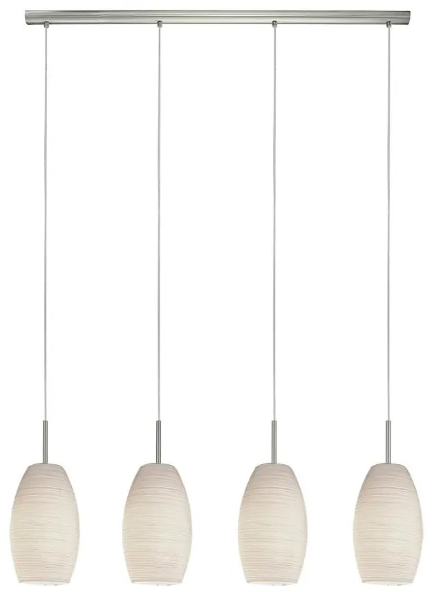 Eglo 97587 - Csillár zsinóron BATISTA 3 4xE27/40W/230V