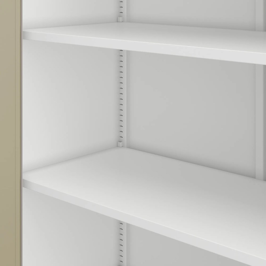 JAN II cabinet white RAL9003 sonoma oak H1850*W1150*D400