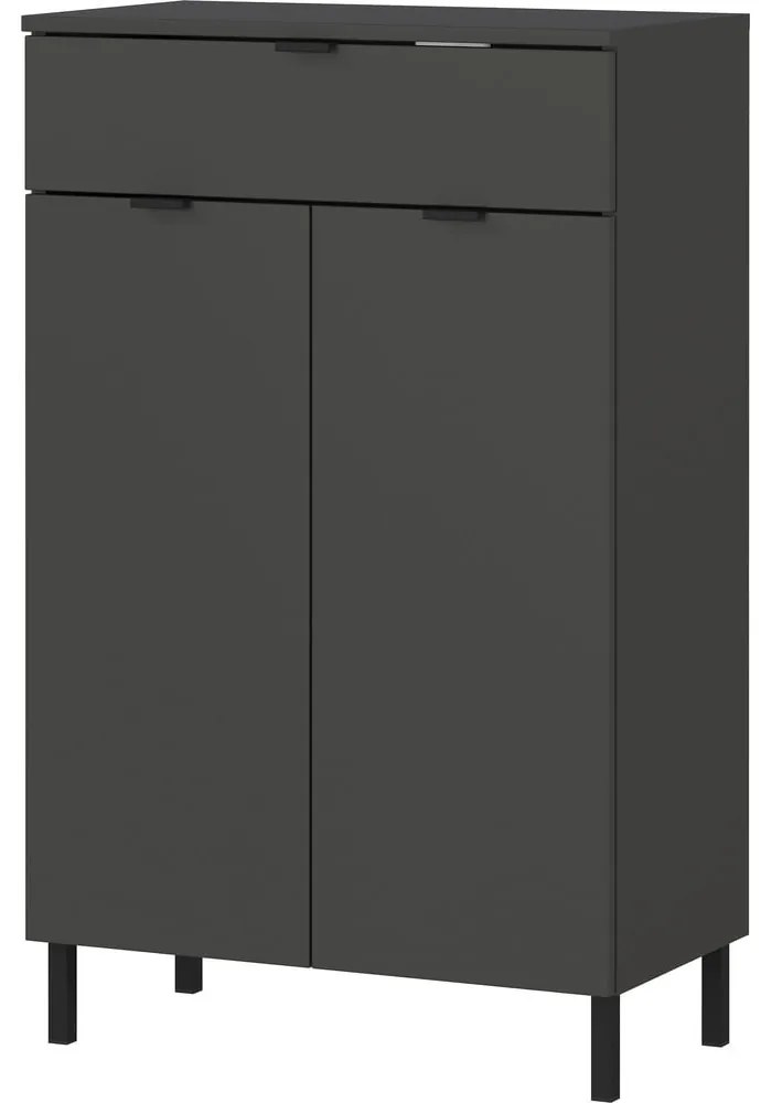 Antracitszürke fürdőszoba bútor szett Arcena – Germania