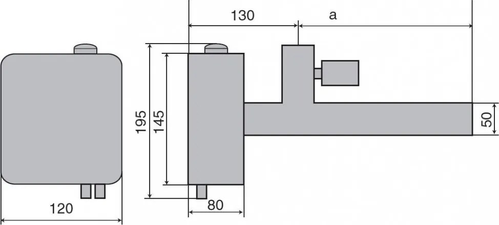 Elektromos fűtőpatron TITÁN 3 kW/400V