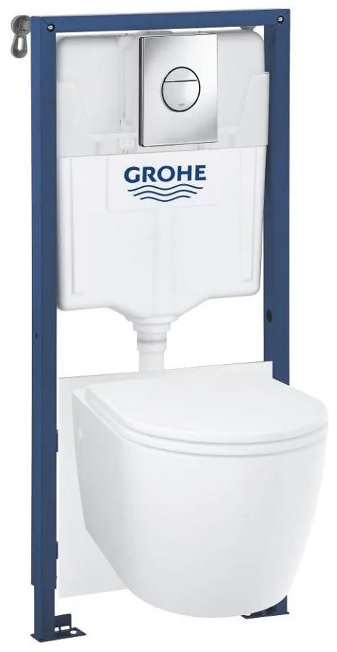 GROHE 103846SH00 - 5 az 1-ben szett SOLIDO 1,13 m kerámia/fehér
