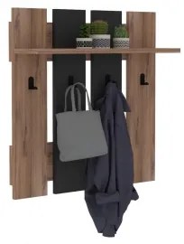 Fali fogas MITA 70x70 cm antracit/barna