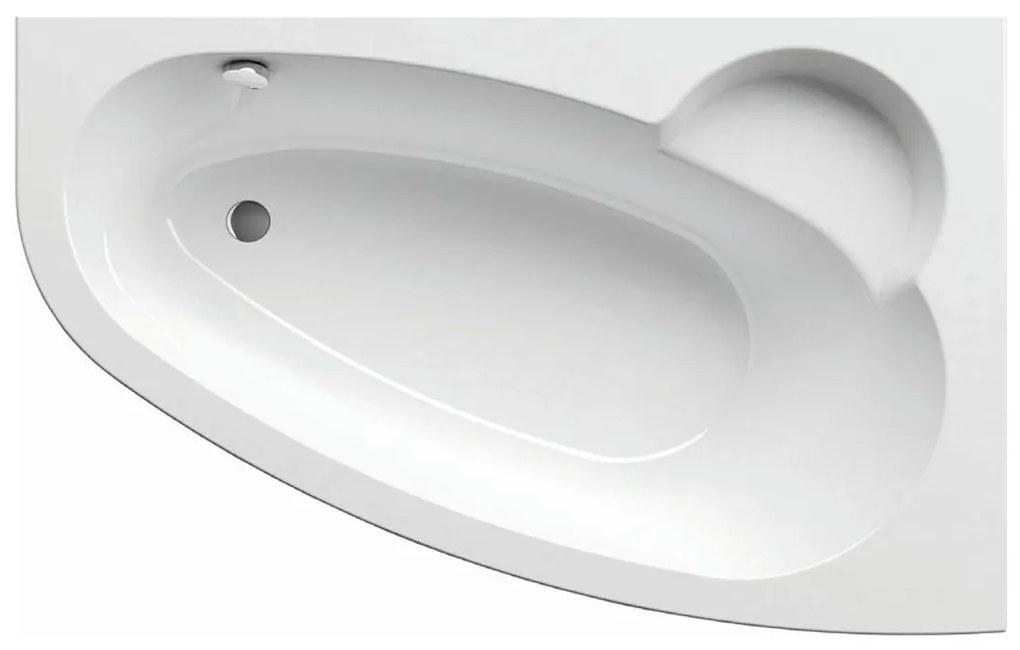 Ravak C491000000 - Sarokkád ASYMMETRIC 170x110 cm akril/fehér