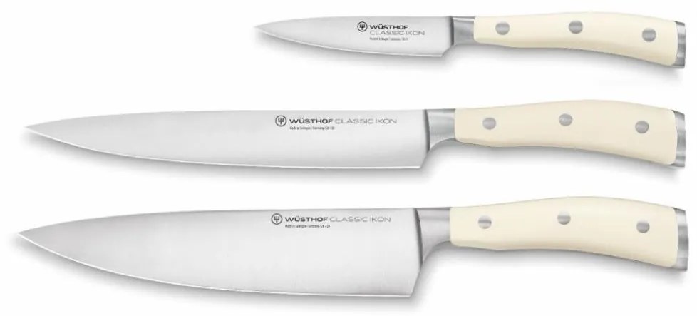 Wüsthof Wüsthof - Konyhakés készlet CLASSIC IKON 3 db krém GG298