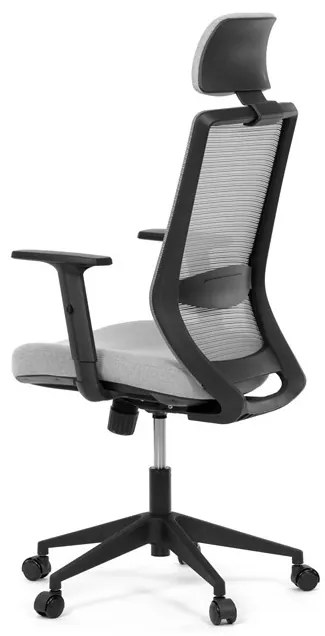 Szürke hálós irodai szék szinkronmechanikával. KA-V3329 GREY