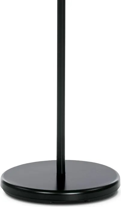 Fém állófogas fekete színben, 181 cm magas 80003-09