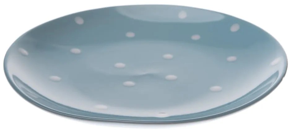 Dottie égszínkék kerámiatányér, ø 25 cm - Dakls