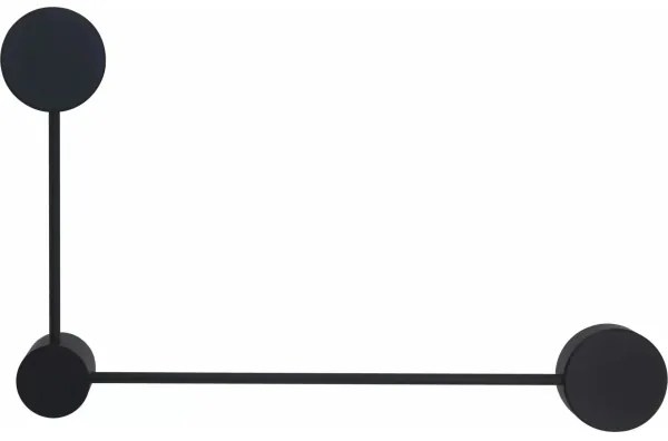 LED fali lámpa JOY 2xGX53/6W/230V fekete