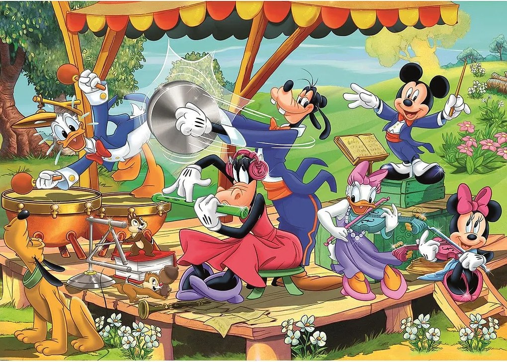 Disney Mickey Orchestra 2x60 db-os puzzle Clementoni