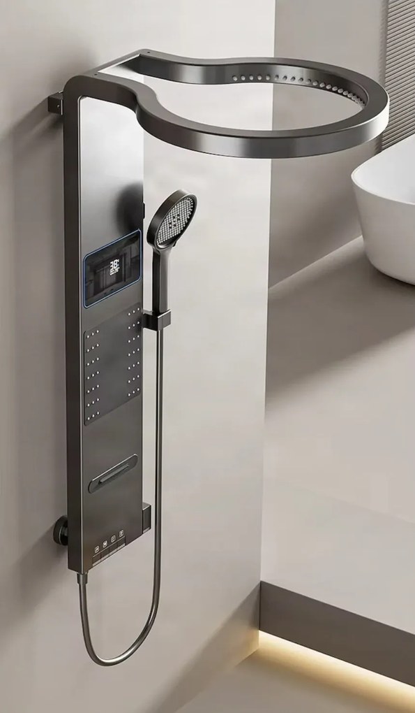 Zuhanypanel ELITE EDITION BSE1424 LED-világítással és masszázsfúvókákkal, többféle színváltozatban — Arany