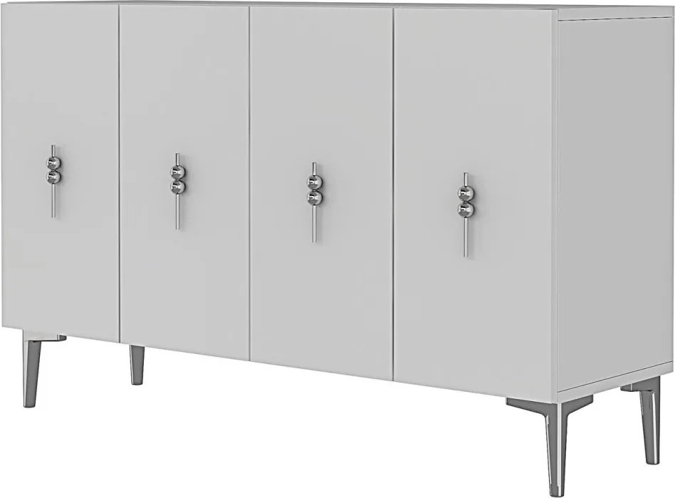 Salkım 120 - White, Silver