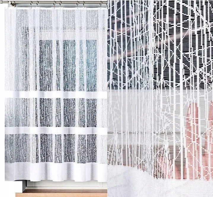 Jacquard függöny Viktória 500x150cm egyenes (kész) szegéllyel