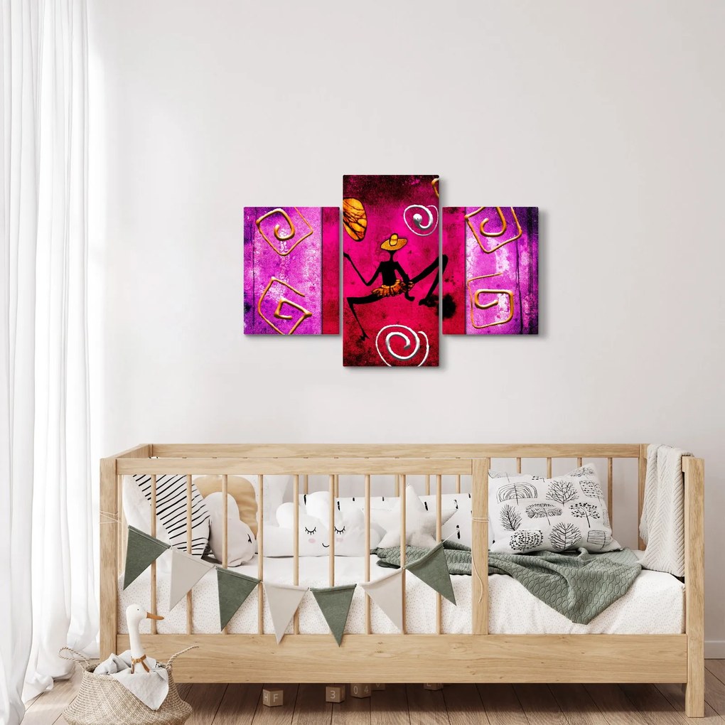 Történelmi falfestmény képe (90x60 cm)