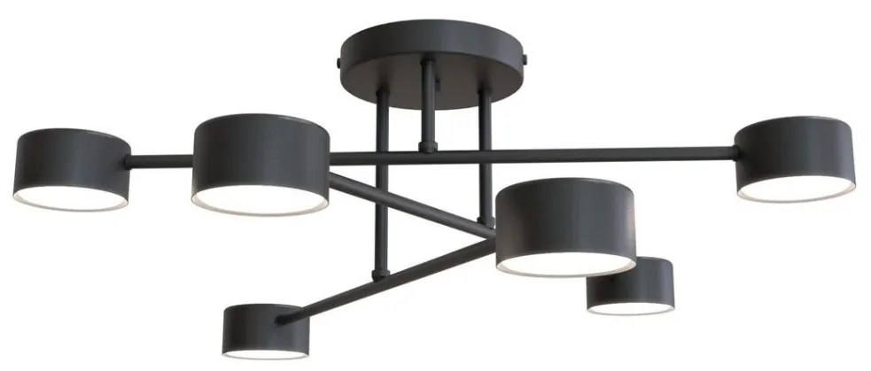 Emibig HALO 1355/6 Plafonlámpa 6x8W/GX53 IP20