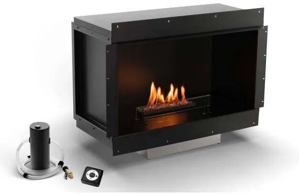 Planika Senso Fireplace BEV- Beépített BIO kandalló 56,2x75 cm 2,5kW+ távirányítás
