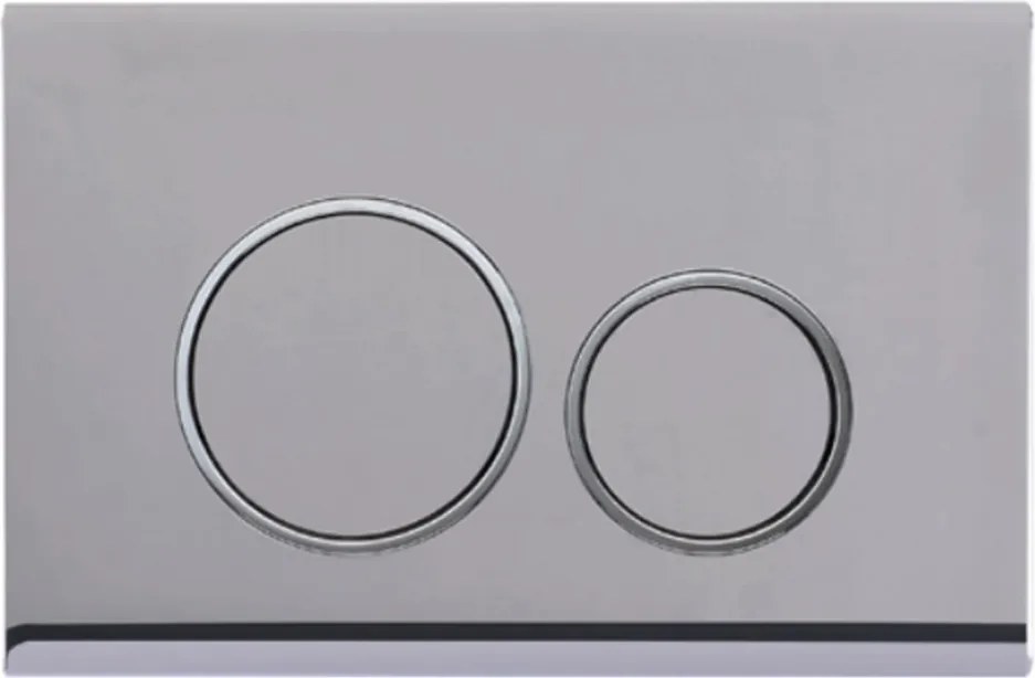 Öblítőgomb Jomo Werit JomoTech WC-állványhoz, fényes króm