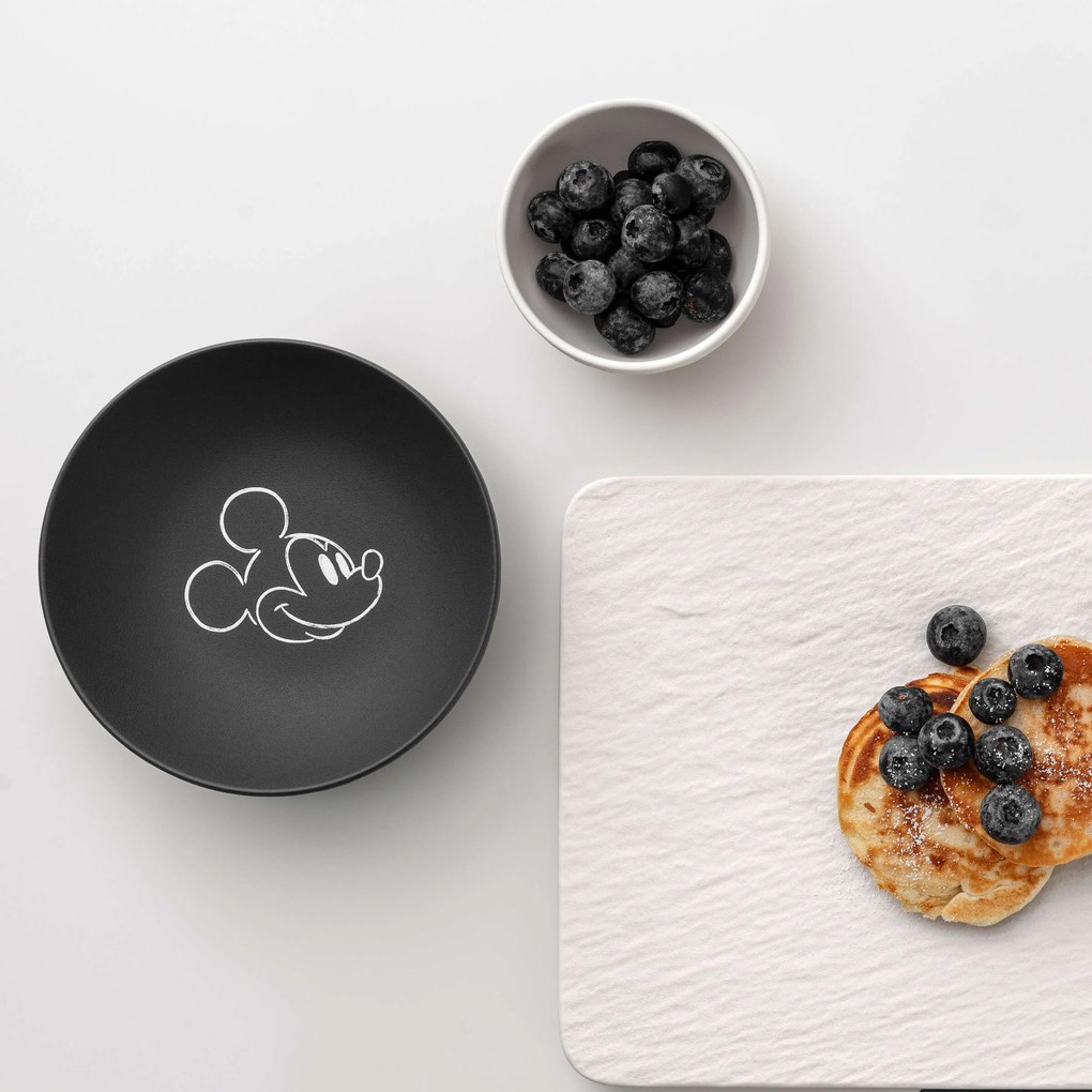 Manufacture Rock blanc reggelizőkészlet - Mickey egér, 4 darabos - Villeroy & Boch