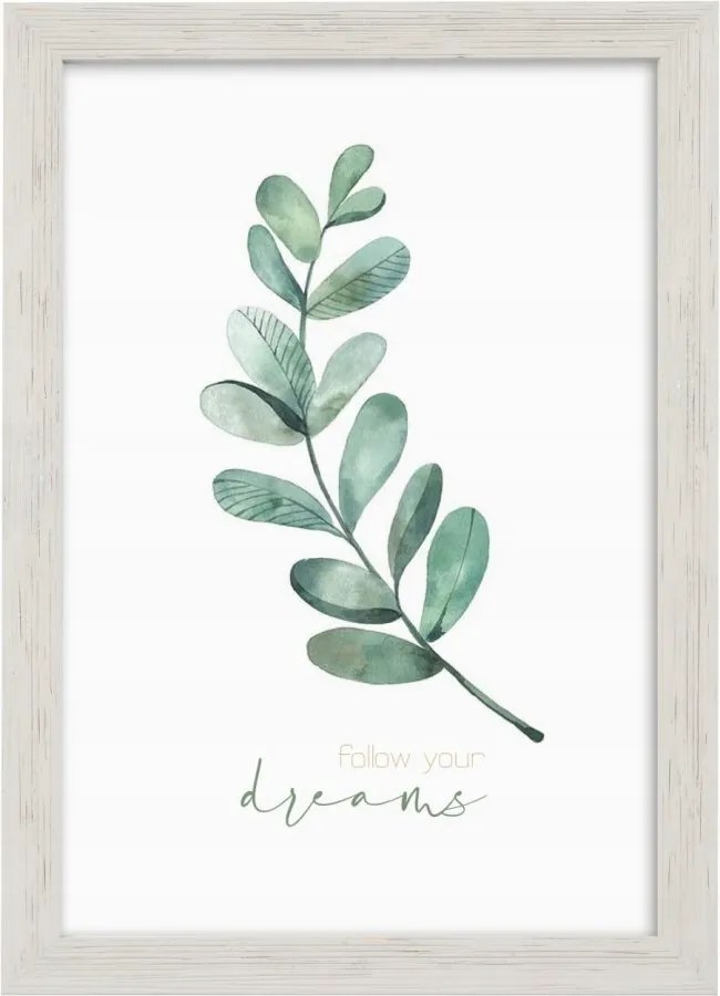 Képkeret 30x40 szürke skandináv rusztikus