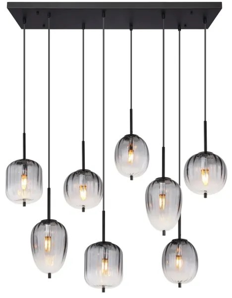 Globo 15215-8 - Csillár zsinóron ATTILA 8xE14/40W/230V