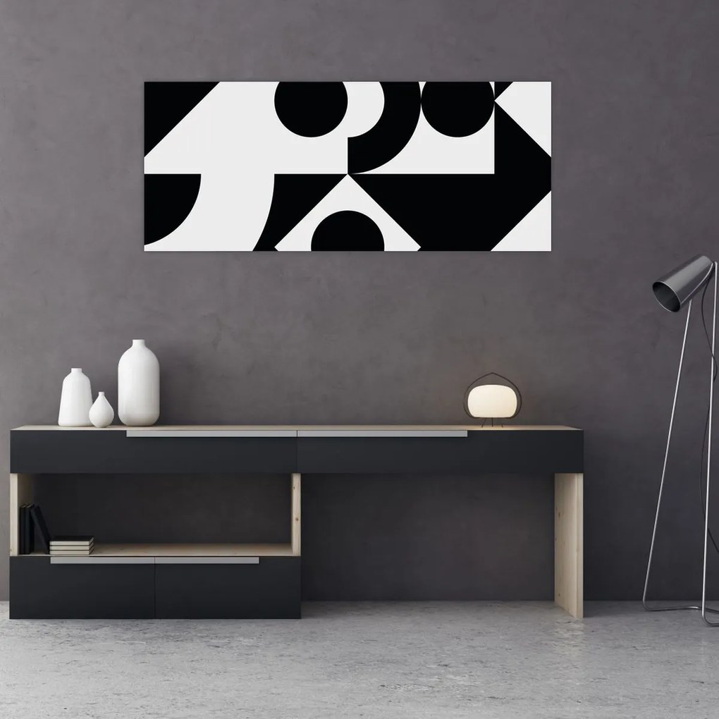 Kép - Geometriai absztrakció N⁰1 (120x50 cm)