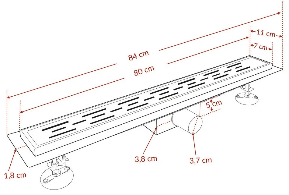 Flow zuhanyfolyóka 90