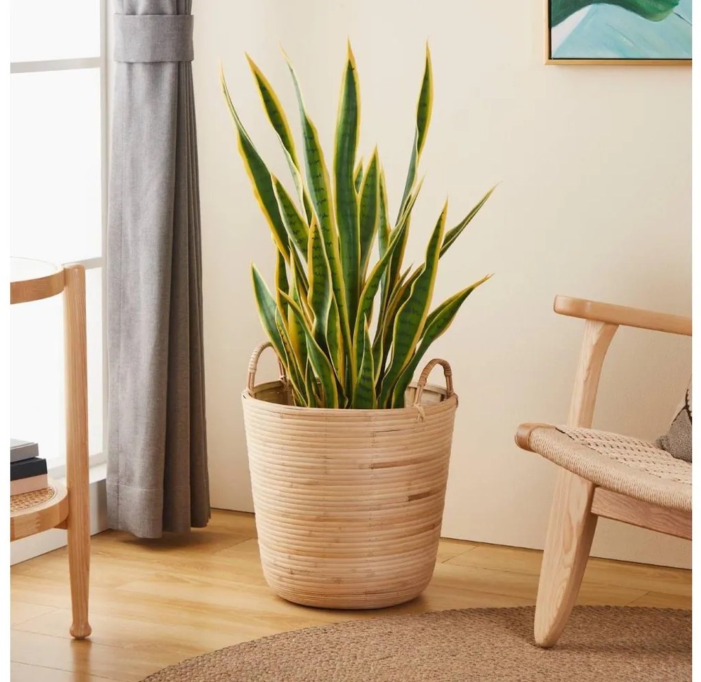 Eglo 426513 - Dekoratív kosár NARAHA 41x36 cm rattan