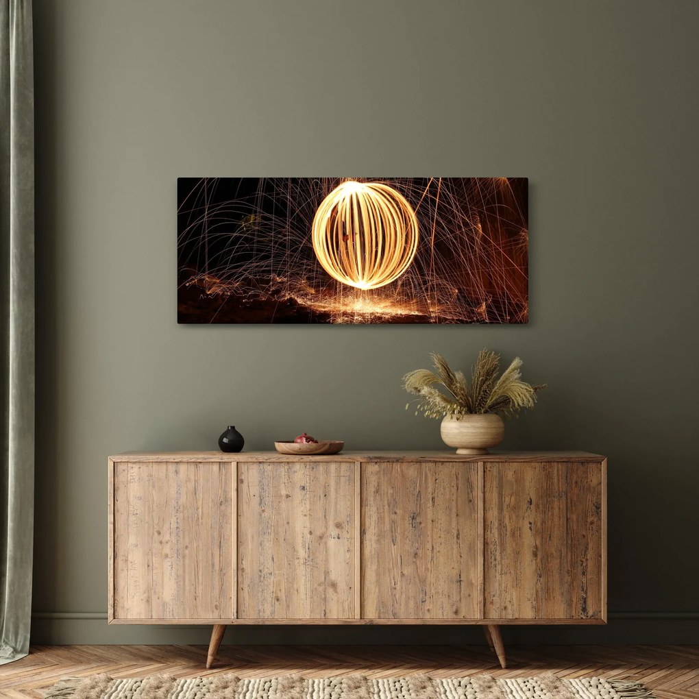 Fénygolyók képe (120x50 cm)